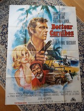 Affiche 1970 DOCTEUR CARAIBES 160x120 Louis VELLE /J.P. Decourt /Illust. MASCII