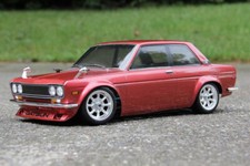 Carrosserie vintage RC 1/12 HPI 7209 Datsun 510 (tamiya kyosho drift yokomo 1/10