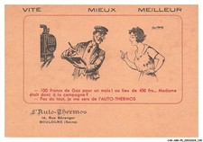 CAR-ABRP5-0487-92 - BOULOGNE - Vite mieux meilleur - L'auto-thermos - Publicit