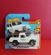 HOT WHEELS - 67 JEEPSTER COMMANDO - CREME - SHORT CARTE - ANNEE 2019 - 9341