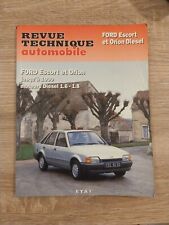 REVUE TECHNIQUE FORD ESCORT