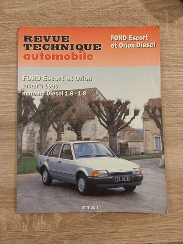 Revue technique ford - technique, escort