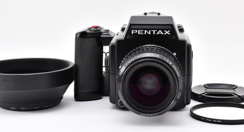 Pentax 645 film camera - film, smc