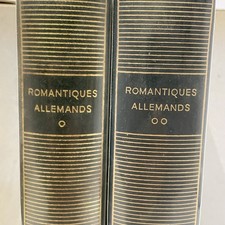 PLÉIADE Romantiques Allemands 1963 RELIURE LITTÉRATURE ALLEMAGNE