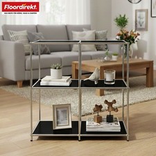 Étagère en Métal, 3-stöckiges Étagère, Buffet & Depose, Concept Epure MK-027