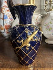 Grand VASE Céramique BLEUE