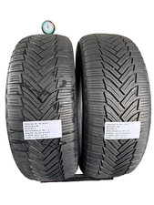 2 PNEUS D'OCCASION 205/55 R 16 91H MICHELIN HIVER M+S 5 MM DOT 5219