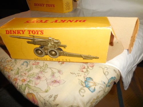 Vintage dinky toy - vintage, obusier