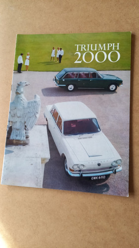 Publicite voiture triumph - ,
