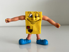 Rare Figurine promo Vintage Banania Mascotte boite jaune 70 80 ? Hong Kong