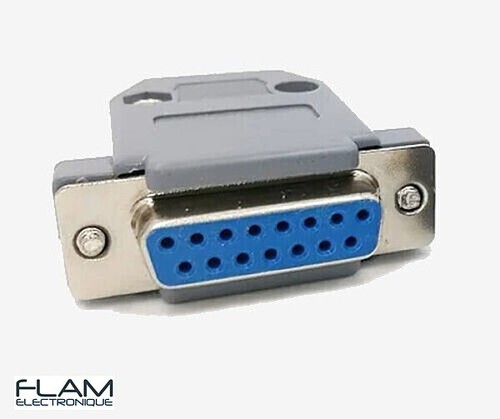 Connecteur db15 femelle - db15, 15