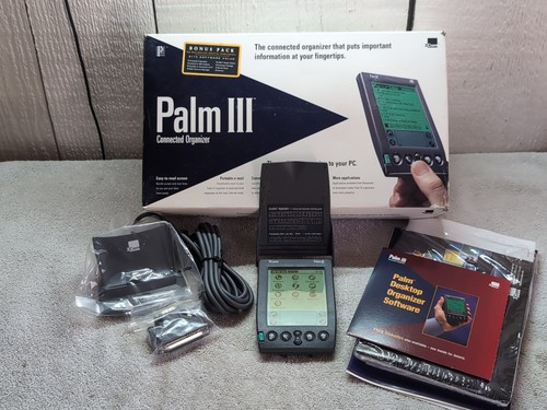 Tested palm pilot iii pda - pilot,