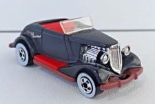 HOT WHEELS 1/64  FORD HOT ROD Lil Black & Red  1996 1:64