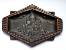 ancien vide poche art déco cendrier basilique du Sacré Cœur à Montmartre 1930