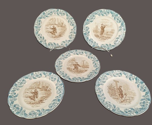 Assiettes parlantes décor - parlantes,