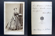 Ken, Paris, Marie Thérèse de Bellissen Vintage cdv albumen print.
