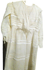 Robe longue ancienne - , linon