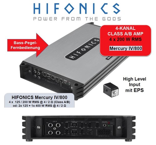 Amplificateur hifonics mercury - hifonics,