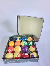 coffret de Petites Boules billard belges vintage Aramith  fabriquées en Belgique