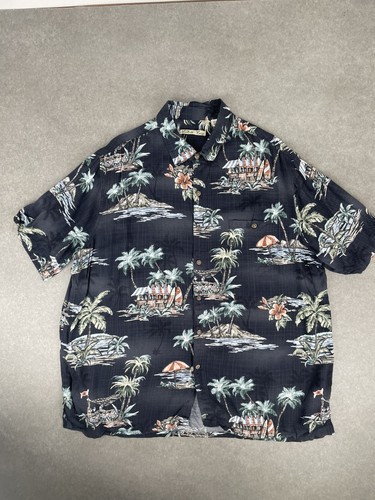 Chemise hawaïenne batik bay