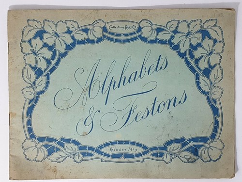 Alphabet festons joli album - festons,