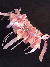 JARRETIÈRE SISSY en satin de la marque de luxe Oui Maîtresse