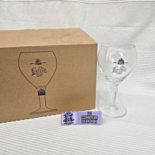 Leffe Lot De 6 Verres a Bières LEFFE 25cl NEUFS en carton Collection Bar Bistrot