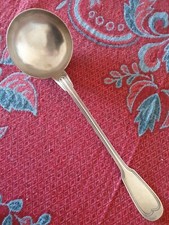 Ancienne louche métal argenté par CHRISTOFLE. 