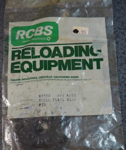 Rcbs 4x4 auto shell - shell, plate