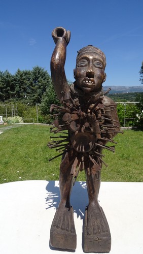 Statue fétiche nkisi nkonde - statue,