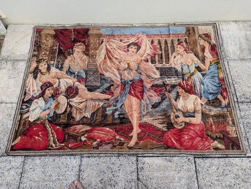 Tapisserie murale orientaliste