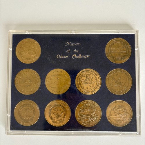 Set médailles nasa bronze - nasa,