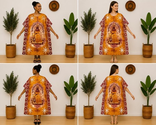 Boubou femme batik wax - boubou,