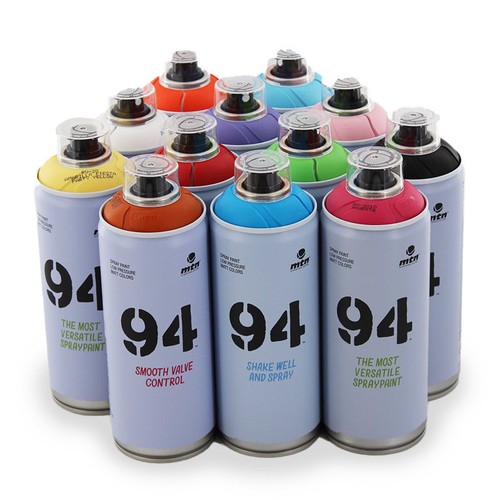 Lot bombes peinture mtn 94 - lot,