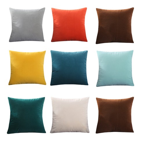 Housses coussin velours - housses, de