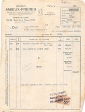 1930 MAISON AMIEUX FRERES A PARIS - M. BOURREAU