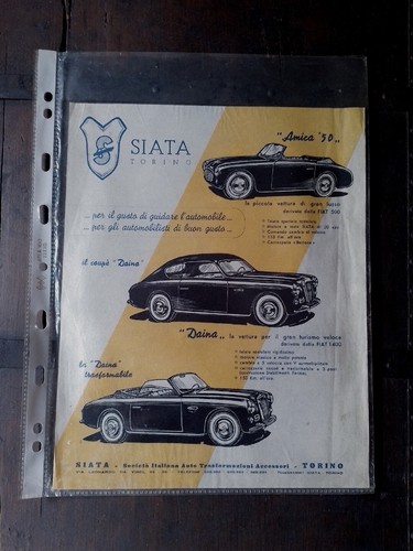 Siata amica fiat - 50,