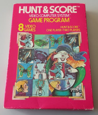 Jeu Atari 2600 "Hunt & Score" complet en boîte version PAL (N°8655S)