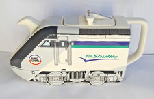 Vintage - Le Shuttle - Eurotunnel - James Sadler & Sons Ltd- Théière  céramique