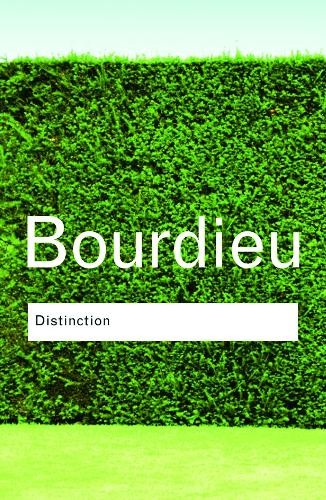 Pierre bourdieu distinction - pierre,