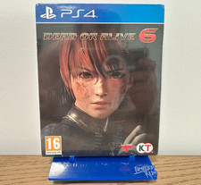 DEAD OR ALIVE 6 STEELBOOK - PS4 - PlayStation 4 - PS5 - PAL FR - Neuf blister
