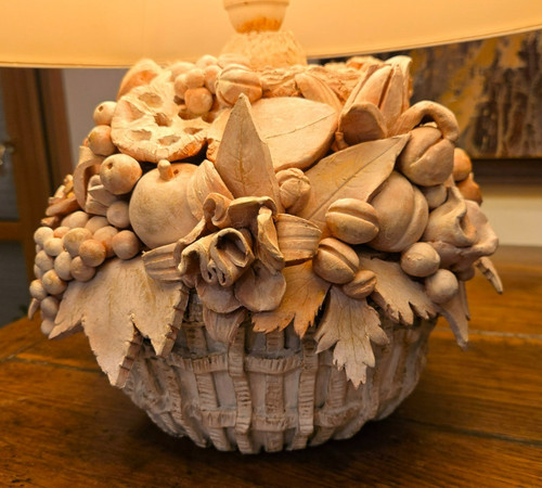 Lampe artisanale pied - lampe,