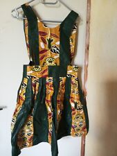 Robe-tablier cousue main origine Cameron tissu typique ethnic dress