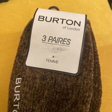 3 PAIRES DE CHAUSSETTES BURTON