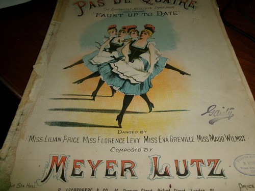 Ancien recueil partitions - de,