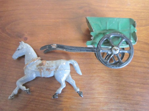 Vintage cheval charette - et,