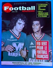 FOOTBALL MAGAZINE n°198 COUPE D'EUROPE 1976 L’EXPLOIT DE ST-ETIENNE CONTRE KIEV