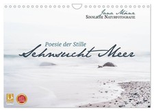 Nostalgie de la mer - Poésie du silence (Calendrier mural 2026 DIN A4 horizontal