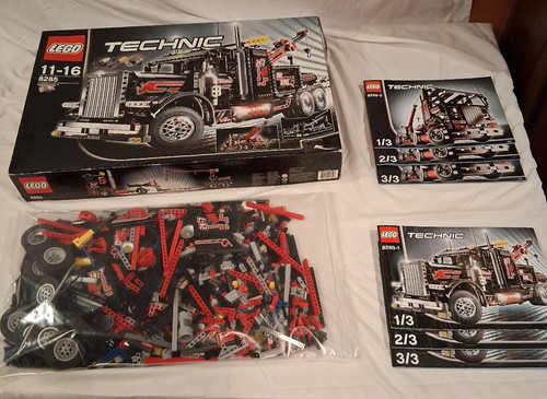 Lego technic tow truck - tow, (8285)