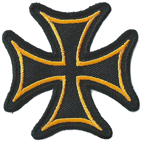 Patche écusson biker croix - patche,